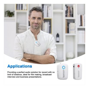 میکروفون یقه ای بی سیم سارامونیک مدل Blink500 B2W